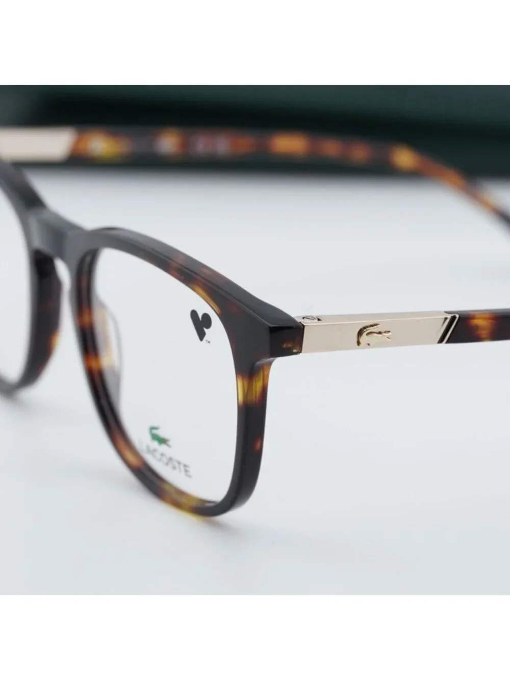 Lacoste L2889 N 230 Square Eyeglasses 52mm - Havana
